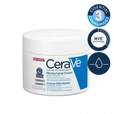 CeraVe - Moisturising Cream 340g   سيرافي - كريم مرطب 340 جرام